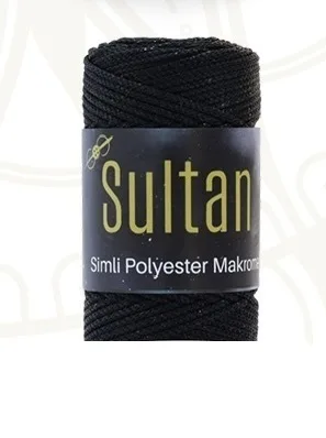 Sultan – Simli Polyester Makrome