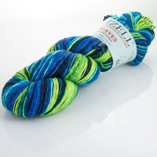 Vizell Premium Socks Yarn Waves